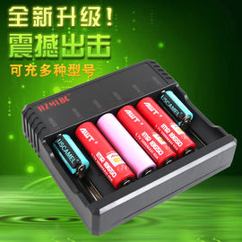 중국 6개의 구멍 AA AAA 리튬 이온 건전지 충전기, 보편적인 Nimh Nicd 배터리 충전기 협력 업체