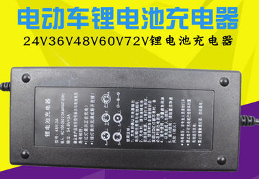 중국 24V 36V 48V 60V 72v 리튬 이온 건전지 충전기, 전기 자전거 배터리 충전기 협력 업체